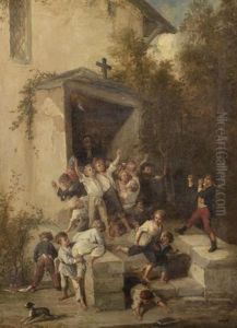 Le Cure Et La Sortie De L'ecole