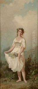 Jeune Fille En Flore