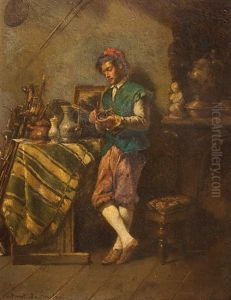 El Coleccionista by Francois-Louis Lanfant