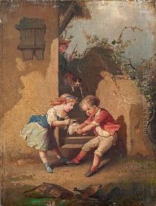 La Poupee by Francois-Louis Lanfant