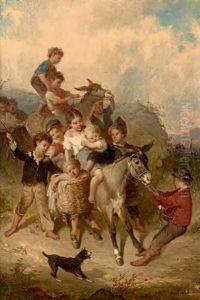 La Joie De Vivre by Francois-Louis Lanfant