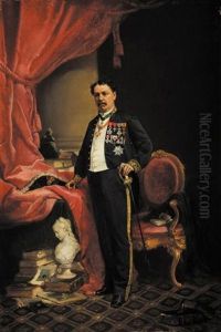 Portrait De Rene Odinet, Armateur, Consul De Perse