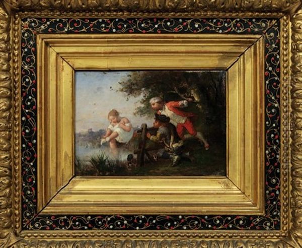 Baigneuse Aux Deux Indiscrets - view 1