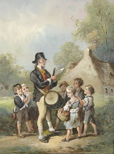 Les Enfants Et Le Garde Champetre - view 1