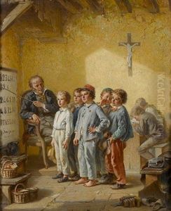 A Lesson In Mathematics by Francois-Louis Lanfant