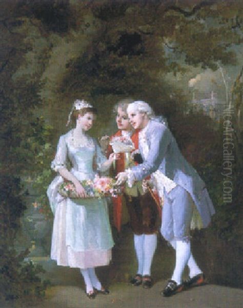 The Flower Girl - view 1