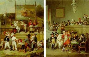 The Carnival by Francois-Louis Lanfant