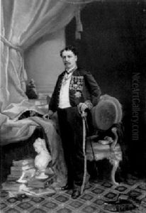 Portrait De Rene Odinet, Armateur, Consul De Perse Au Havre