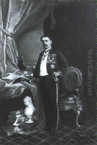 Portrait De Odinet, Armateur, Consul De Perse Au Havre - view 1