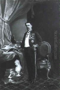 Portrait De Odinet, Armateur, Consul De Perse Au Havre thumbnail