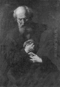 Saint Pierre Repentant by Giovanni Lanfranco