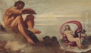 Polyphemus And Galatea by Giovanni Lanfranco