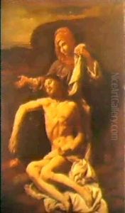 La Ddeposizione Di Cristo by Giovanni Lanfranco