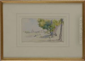The Seine, Paris by Eugene Bejot