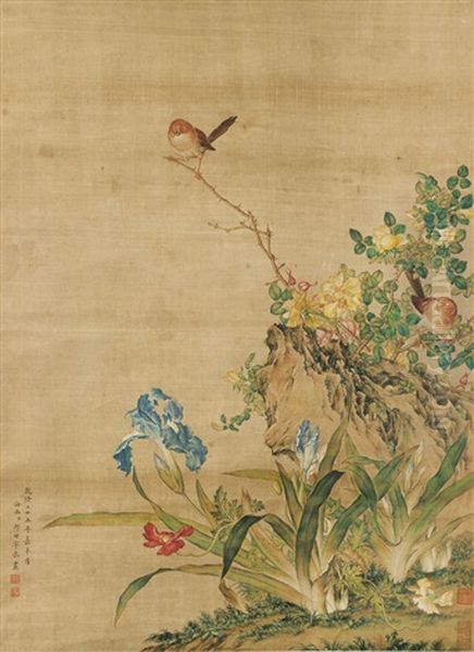 Flowers And Birds - view 1