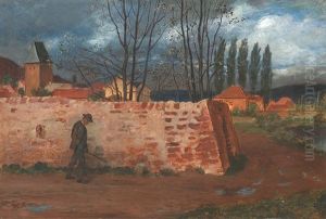 An Der Stadtmauer by Albert Lang