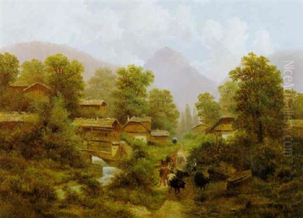 Heimtrieb Von Der Weide (werderberg In Der Schweiz) - view 1
