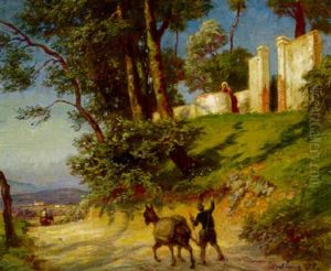 A Summer's Day, Corfu by Albert Lang