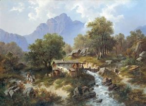Alpesi Taj Zugo Patakkal by August Lang