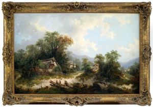 Dorf Im Gebirge Dorf Im Gebirge