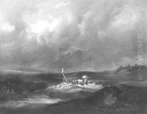 Aufziehendes Gewitter by August Lang