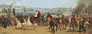 Im Hafen Von Istanbul by Heinrich Lang