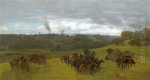 Aus Dem Deutsch-franz. Krieg Von - Artelleriegefecht