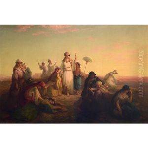 La Princesse Et Ses Suivantes by Louis Lang