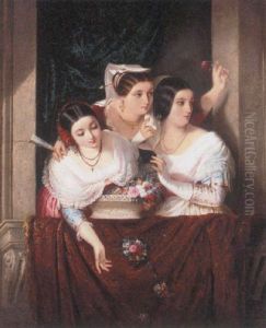 Watching The Carnival by Louis Lang