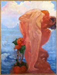 Le Baiser by Maurice Langaskens