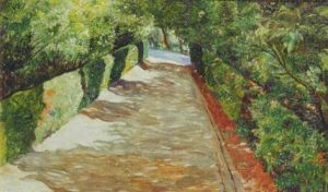 Le Park Josaphat, Brussels by Maurice Langaskens