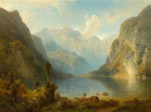 Der Obersee Bei Berchtesgarden