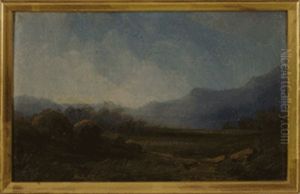Voralpenlandschaft by Julius Lange
