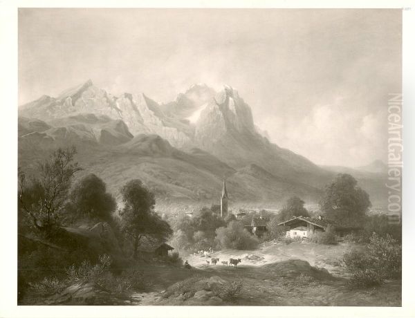 Partenkirchen Mit Zugspitze - view 1
