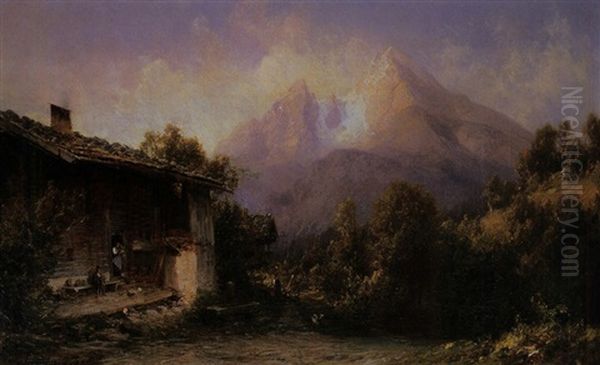 Blick Auf Den Watzmann - view 1