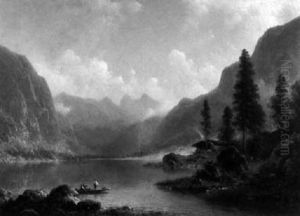 Obersee Bei Berchtesgaden by Julius Lange