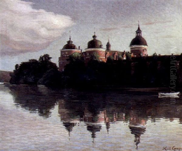 Aftenstemning Ved Gripsholm Slot - view 1