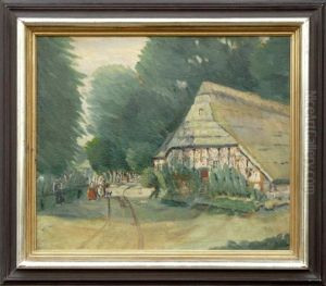 Dorfstrase Mit Bauernhaus (rugen) Dorfstrase Mit Bauernhaus (rugen)