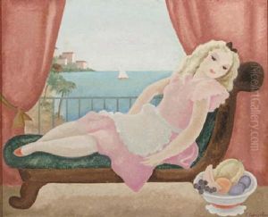 Rustend Meisje by Freddie Langeler