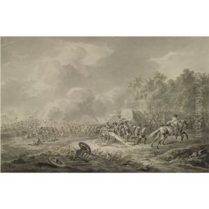 Untitled (military Scenes)(4 Works) by Dirk Langendyk