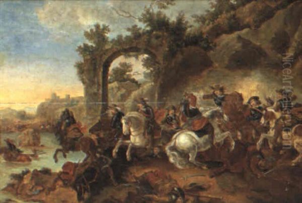 Episode De La Bataille D'arques - view 1
