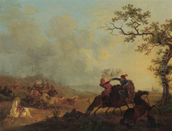 A Cavalry Engagement - view 1