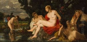 Wenus Po Kapieli by Ludwig Von Langenmantel