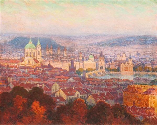 Praha Za Soumraku - view 1