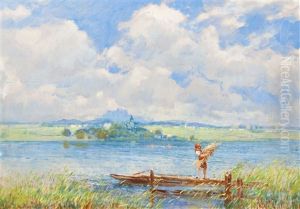 Windy Day Below Kuneticka Mountain by Karel Langer