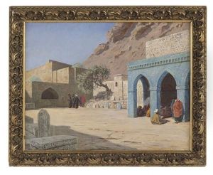 A Mosque Courtyard