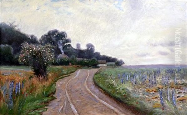 Springtime On A Country Lane - view 1