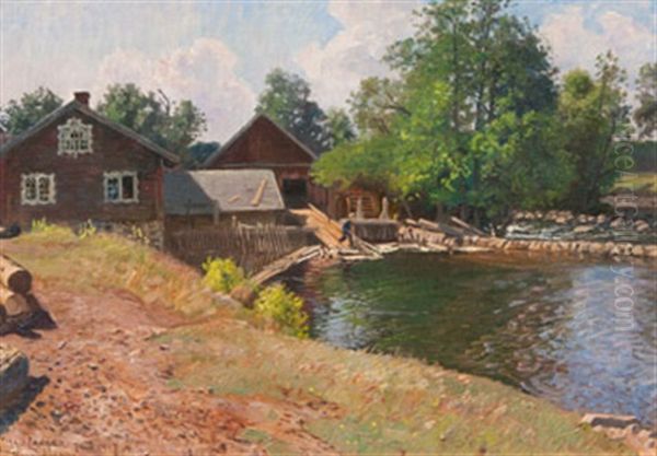 Kvarnen Vid Gunnersfors, Smaland - view 1