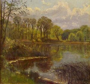 A Landscape With A Pond