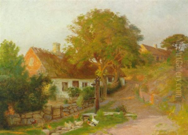 Sommerdag I En Sjaellandsk Landsby - view 1